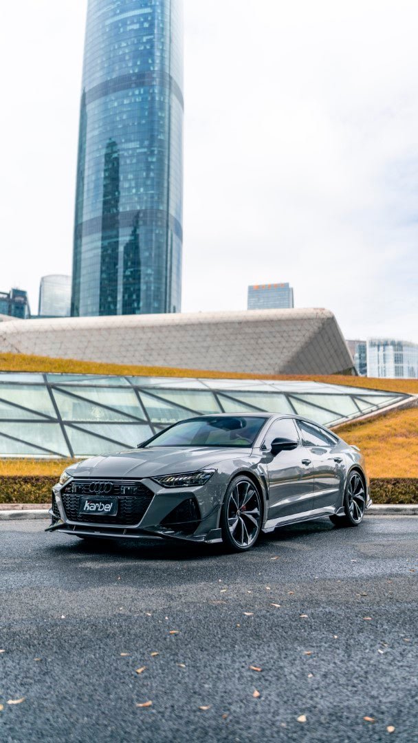 KARBEL - AUDI RS6 RS7 C8 DRY CARBON FIBRE FRONT LIP
