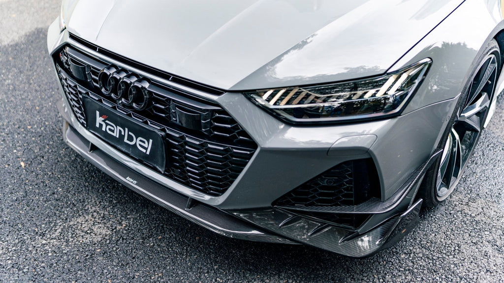 KARBEL - AUDI RS6 RS7 C8 DRY CARBON FIBRE FRONT LIP