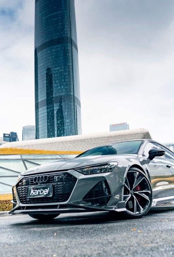 KARBEL - AUDI RS6 RS7 C8 DRY CARBON FIBRE FRONT LIP
