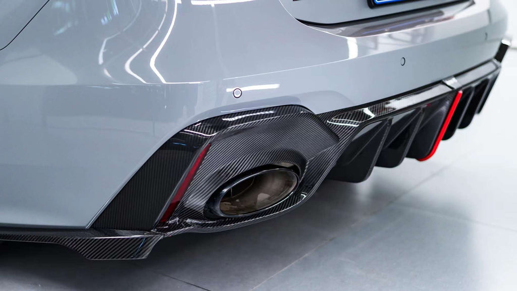 KARBEL - AUDI RS6 RS7 C8 DRY CARBON FIBRE REAR DIFFUSER