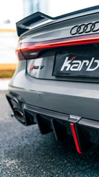 KARBEL - AUDI RS6 RS7 C8 DRY CARBON FIBRE REAR DIFFUSER