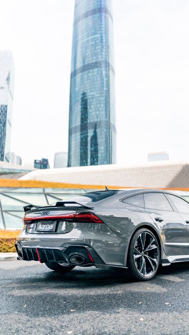 KARBEL - AUDI RS6 RS7 C8 DRY CARBON FIBRE REAR DIFFUSER