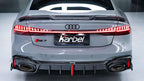 KARBEL - AUDI RS6 RS7 C8 DRY CARBON FIBRE REAR DIFFUSER