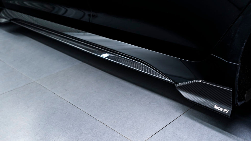 KARBEL - AUDI RS6 RS7 C8 DRY CARBON FIBRE SIDE SKIRTS
