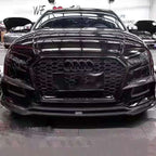 KARBEL - AUDI S3 S-LINE / S3 8V CARBON FIBRE FRONT LIP V1