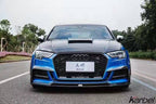 KARBEL - AUDI S3 S-LINE / S3 8V CARBON FIBRE FRONT LIP V1