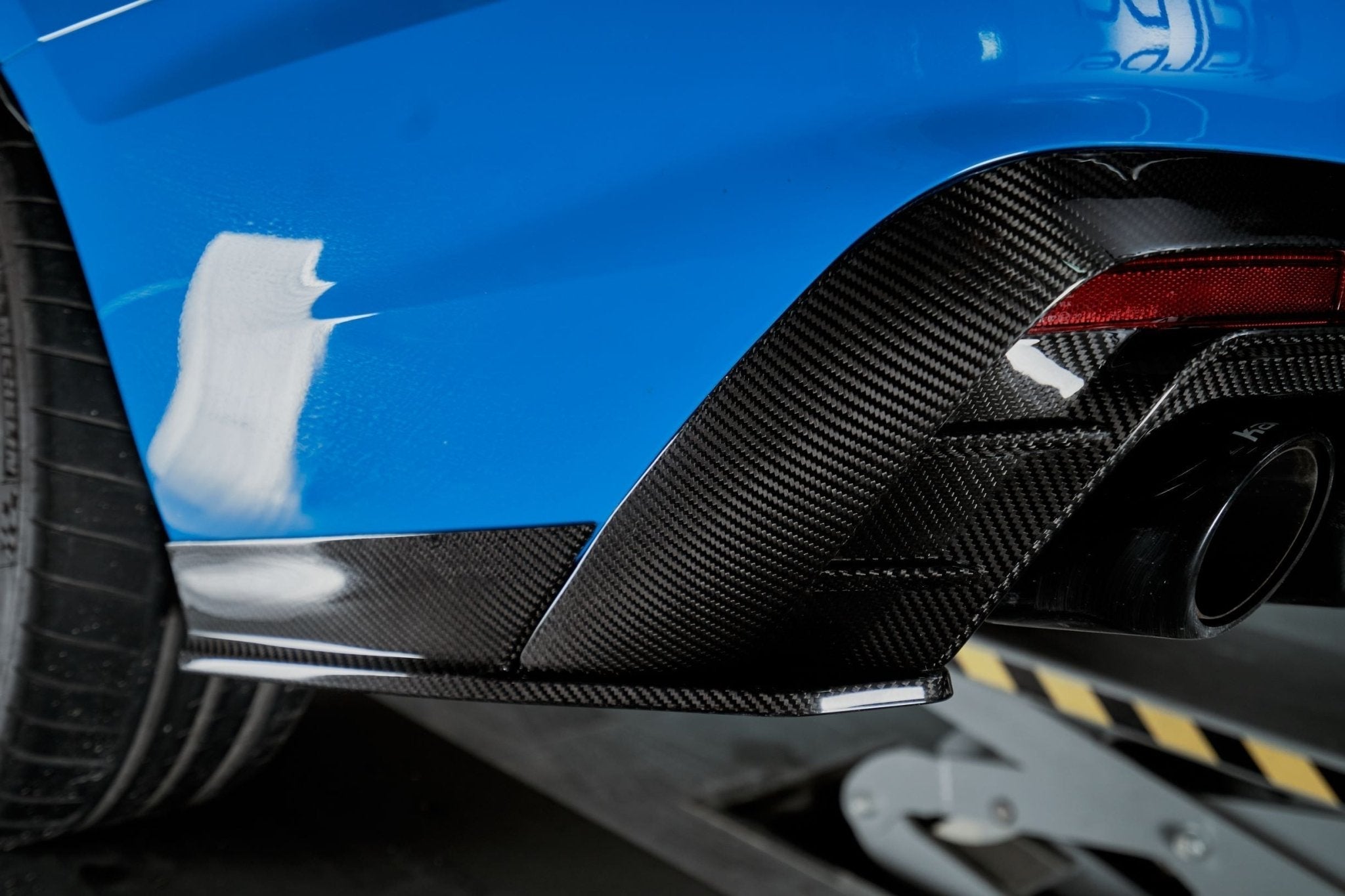 KARBEL - AUDI S4 B9.5 CARBON FIBRE REAR DIFFUSER V1