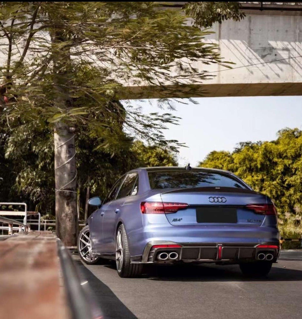 KARBEL - AUDI S4 B9.5 CARBON FIBRE REAR DIFFUSER V1
