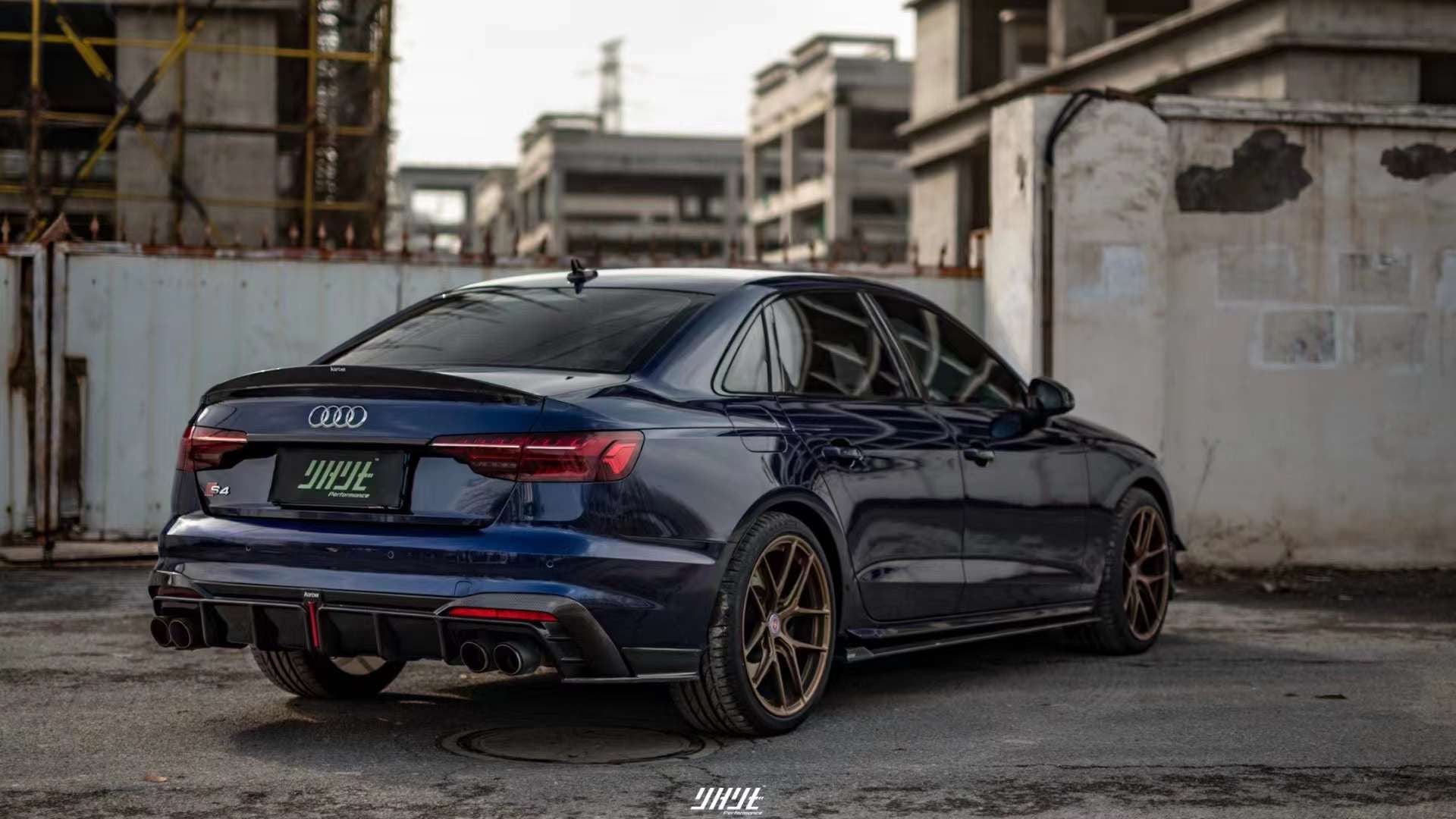 KARBEL - AUDI S4 B9.5 CARBON FIBRE REAR DIFFUSER V1