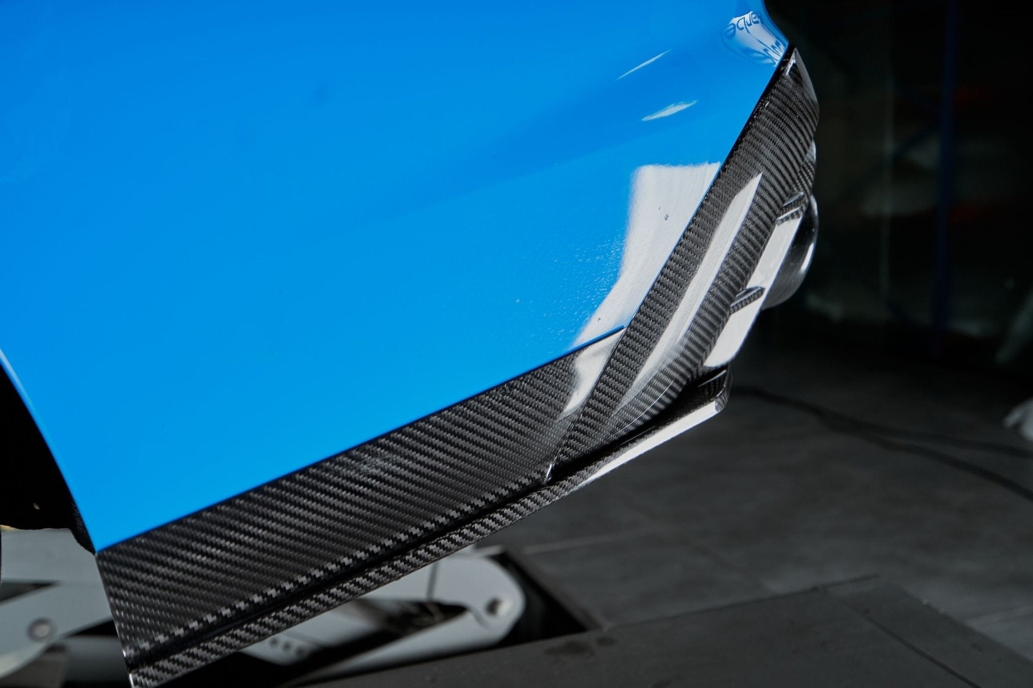KARBEL - AUDI S4 B9.5 CARBON FIBRE REAR DIFFUSER V1
