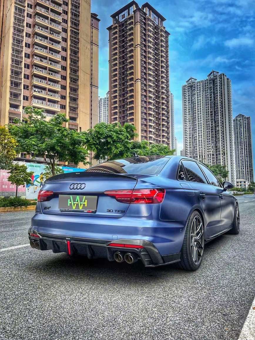 KARBEL - AUDI S4 B9.5 CARBON FIBRE REAR DIFFUSER V1