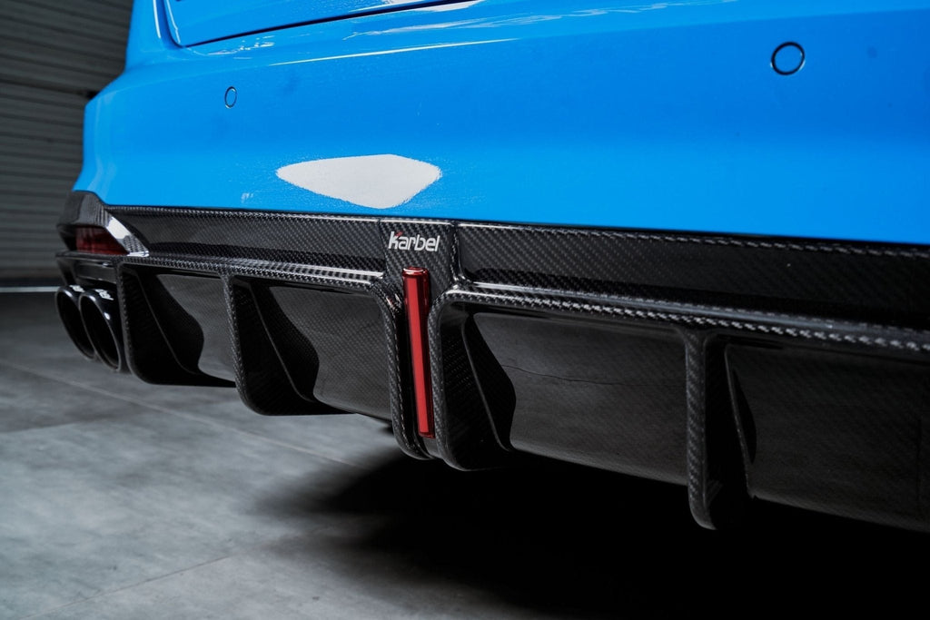KARBEL - AUDI S4 B9.5 CARBON FIBRE REAR DIFFUSER V1