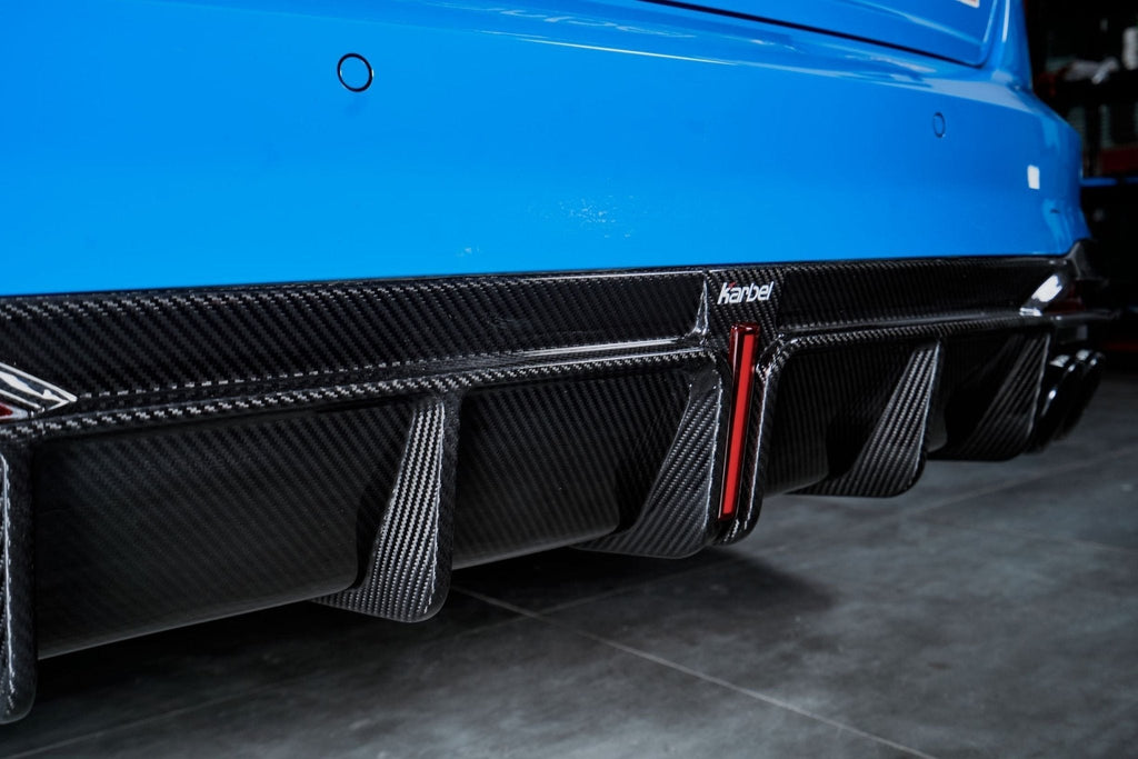 KARBEL - AUDI S4 B9.5 CARBON FIBRE REAR DIFFUSER V1