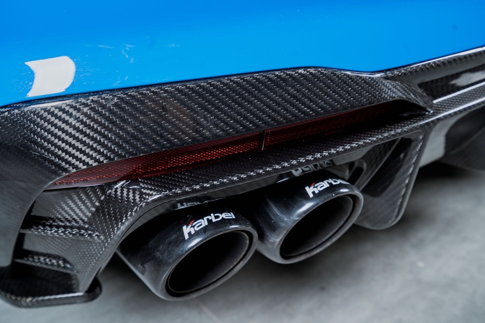 KARBEL - AUDI S4 B9.5 CARBON FIBRE REAR DIFFUSER V1