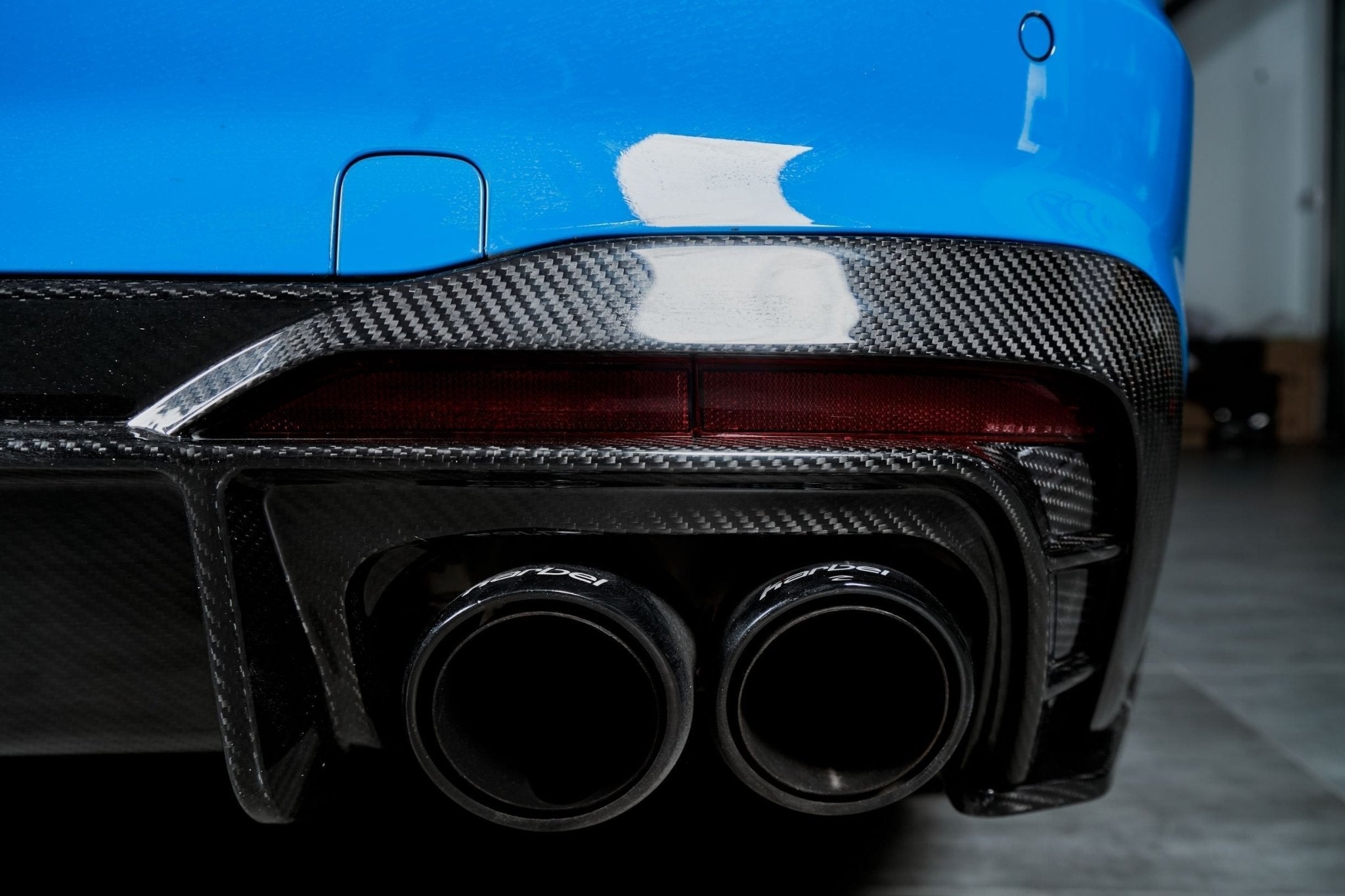 KARBEL - AUDI S4 B9.5 CARBON FIBRE REAR DIFFUSER V1