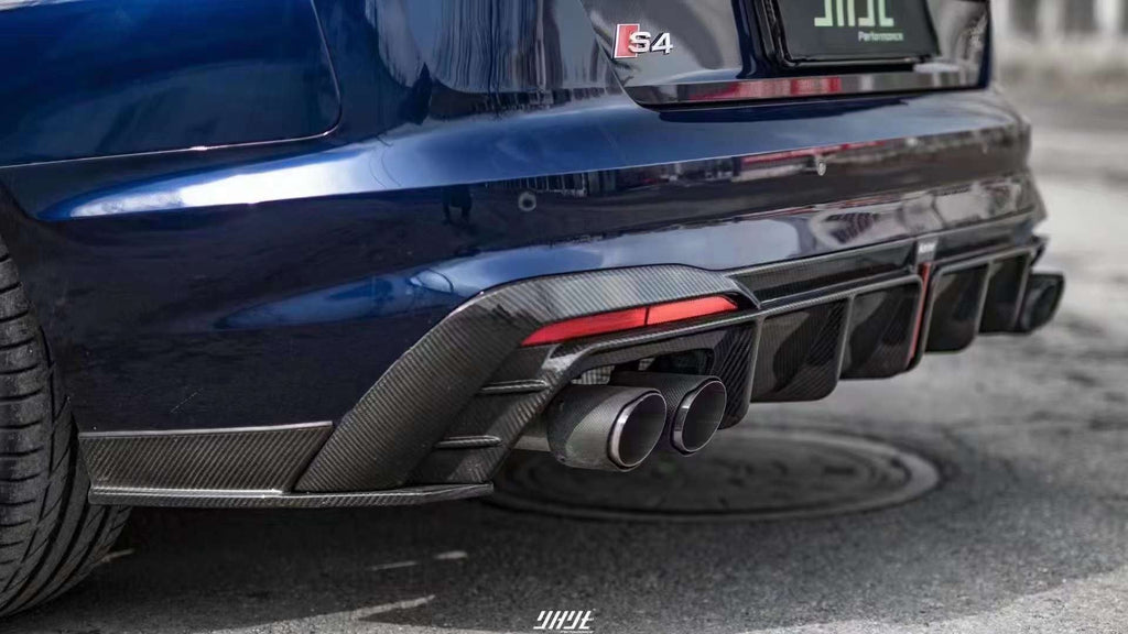 KARBEL - AUDI S4 B9.5 CARBON FIBRE REAR DIFFUSER V1