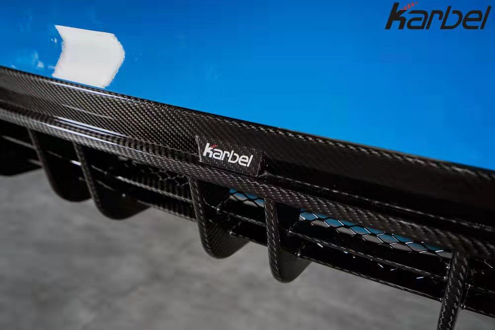 KARBEL - AUDI S4 B9.5 CARBON FIBRE REAR DIFFUSER V2