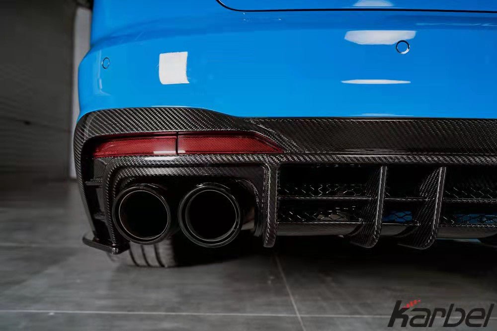 KARBEL - AUDI S4 B9.5 CARBON FIBRE REAR DIFFUSER V2