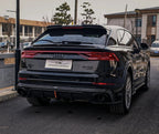KARBEL - AUDI SQ8 Q8 S-LINE CARBON FIBRE LED REAR DIFFUSER