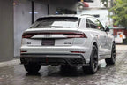 KARBEL - AUDI SQ8 Q8 S-LINE CARBON FIBRE LED REAR DIFFUSER