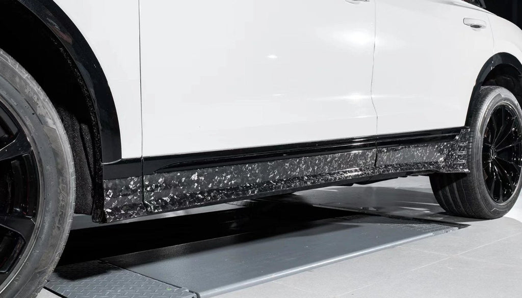 KARBEL - AUDI SQ8 Q8 S-LINE CARBON FIBRE SIDE SKIRTS