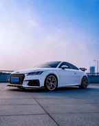 KARBEL - AUDI TTS & TT S-LINE CARBON FIBRE FRONT LIP SPLITTER