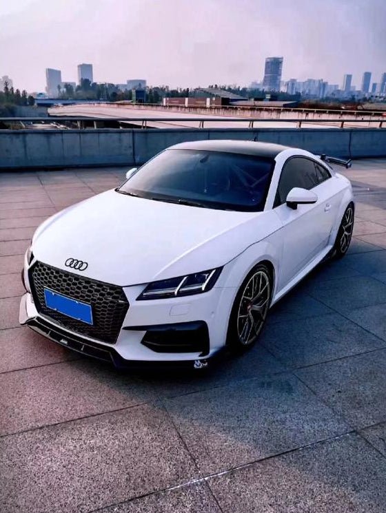 KARBEL - AUDI TTS & TT S-LINE CARBON FIBRE FRONT LIP SPLITTER