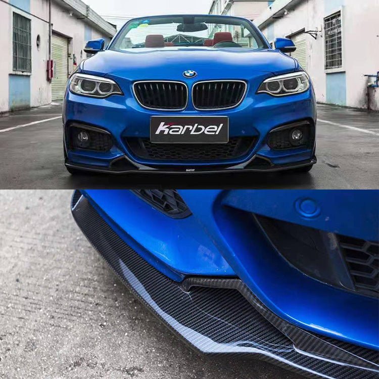 KARBEL - BMW 2 SERIES F22 / F23 M SPORT CARBON FIBRE FRONT LIP
