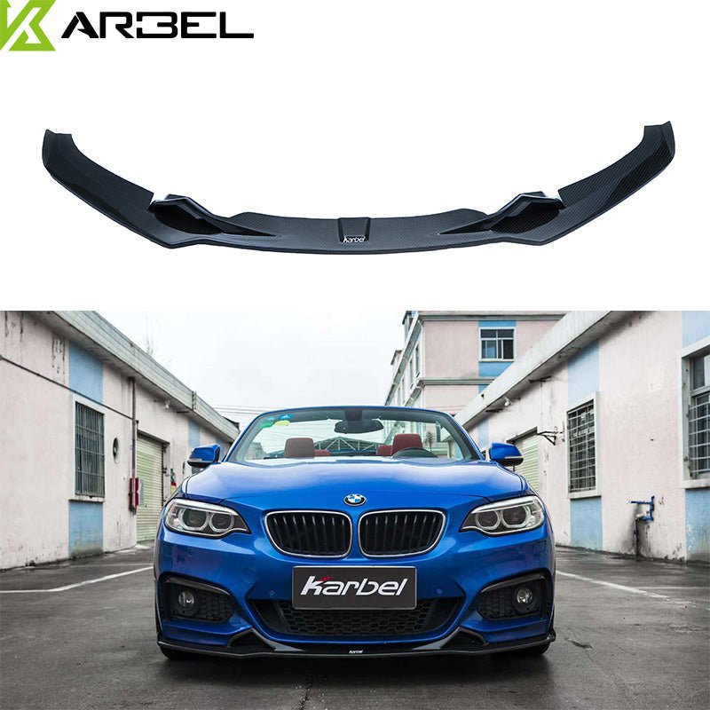 KARBEL - BMW 2 SERIES F22 / F23 M SPORT CARBON FIBRE FRONT LIP
