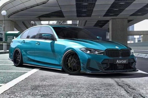KARBEL - BMW 3 SERIES G20 LCI CARBON FIBRE FRONT CANARDS V2