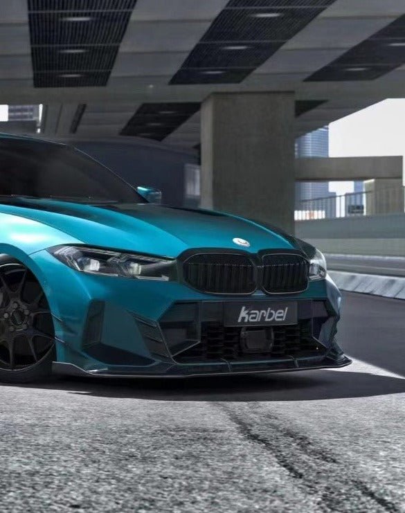 KARBEL - BMW 3 SERIES G20 LCI CARBON FIBRE FRONT LIP V2