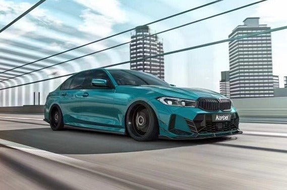 KARBEL - BMW 3 SERIES G20 LCI CARBON FIBRE FRONT LIP V2