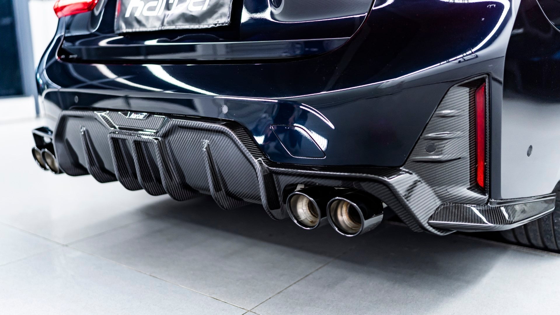 KARBEL - BMW 3 SERIES G20 LCI CARBON FIBRE REAR DIFFUSER