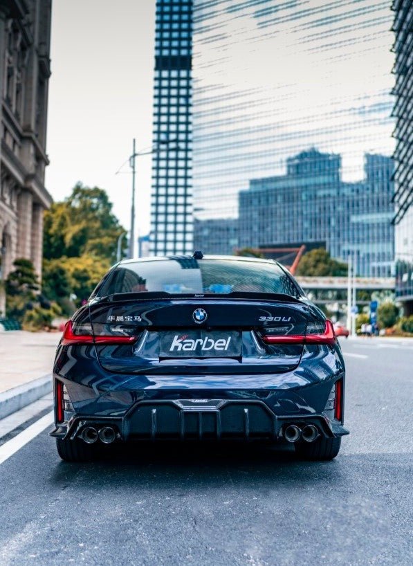 KARBEL - BMW 3 SERIES G20 LCI CARBON FIBRE REAR DIFFUSER