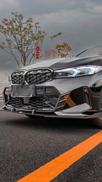 KARBEL - BMW 3 SERIES G20 LCI DRY CARBON FIBRE FRONT BUMPER TRIM
