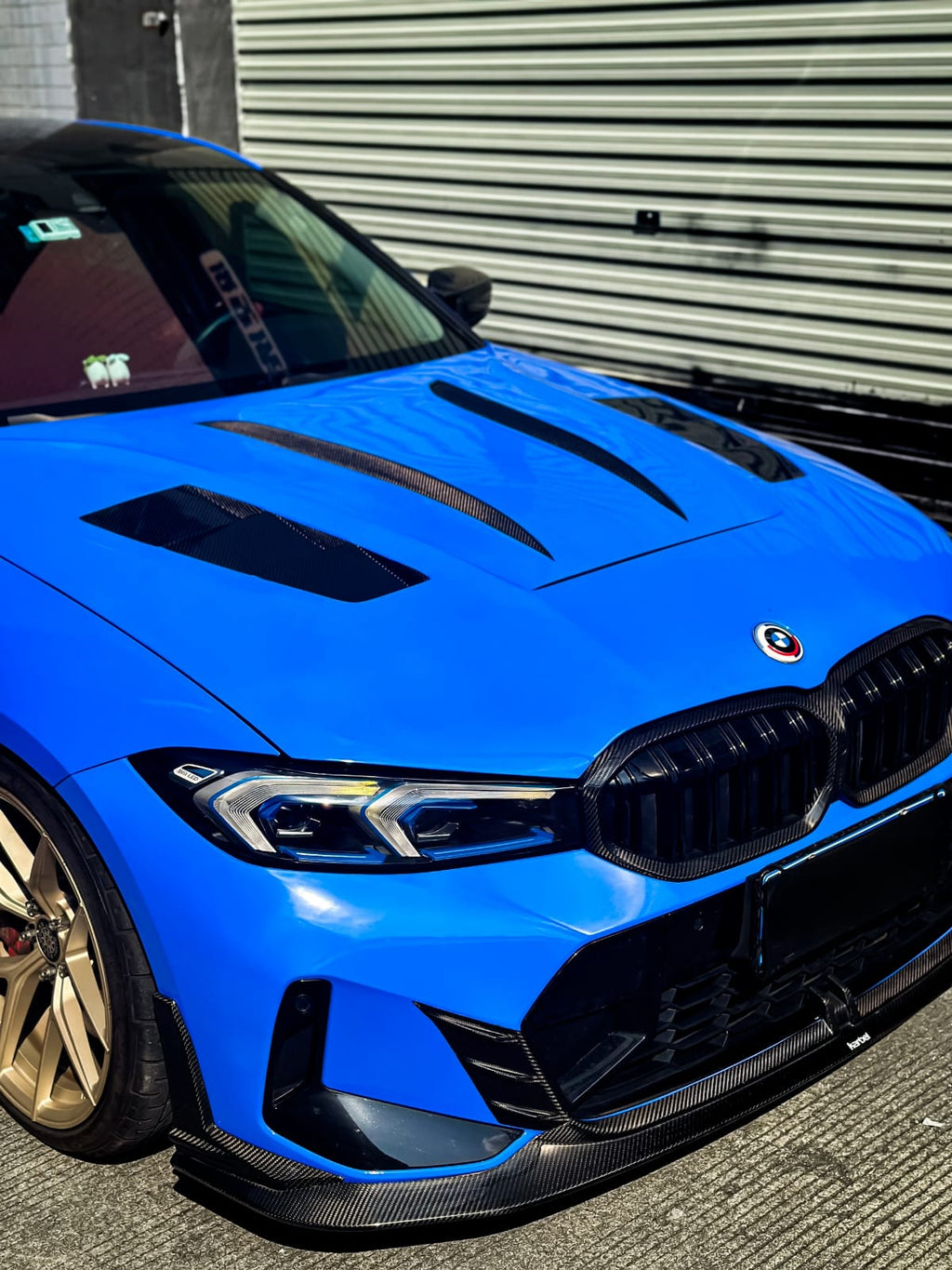 KARBEL - BMW 3 SERIES G20 LCI DRY CARBON FIBRE FRONT BUMPER TRIM