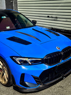 KARBEL - BMW 3 SERIES G20 LCI DRY CARBON FIBRE FRONT BUMPER TRIM