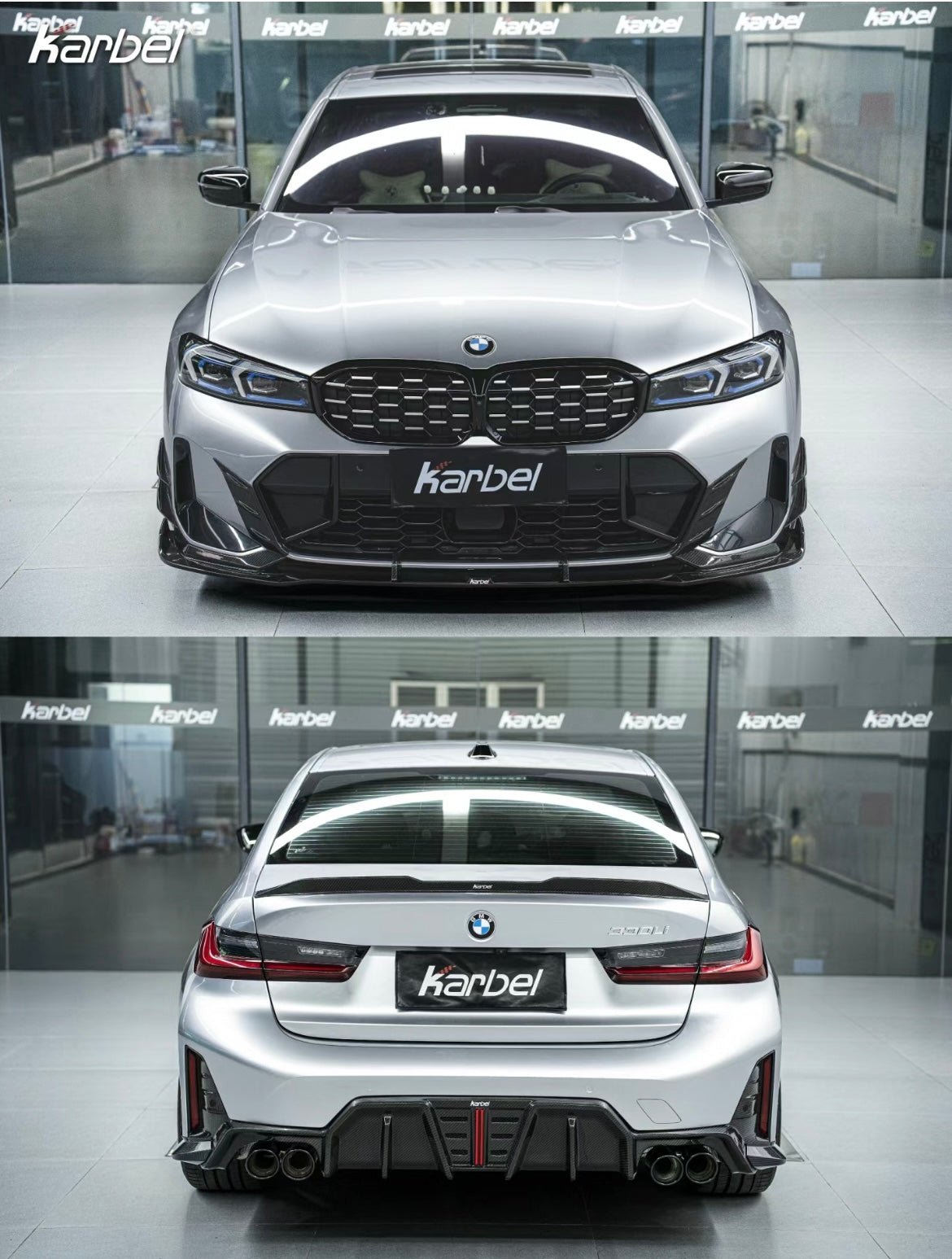 KARBEL - BMW 3 SERIES G20 LCI 2023+ DRY CARBON FIBRE FULL BODY KIT