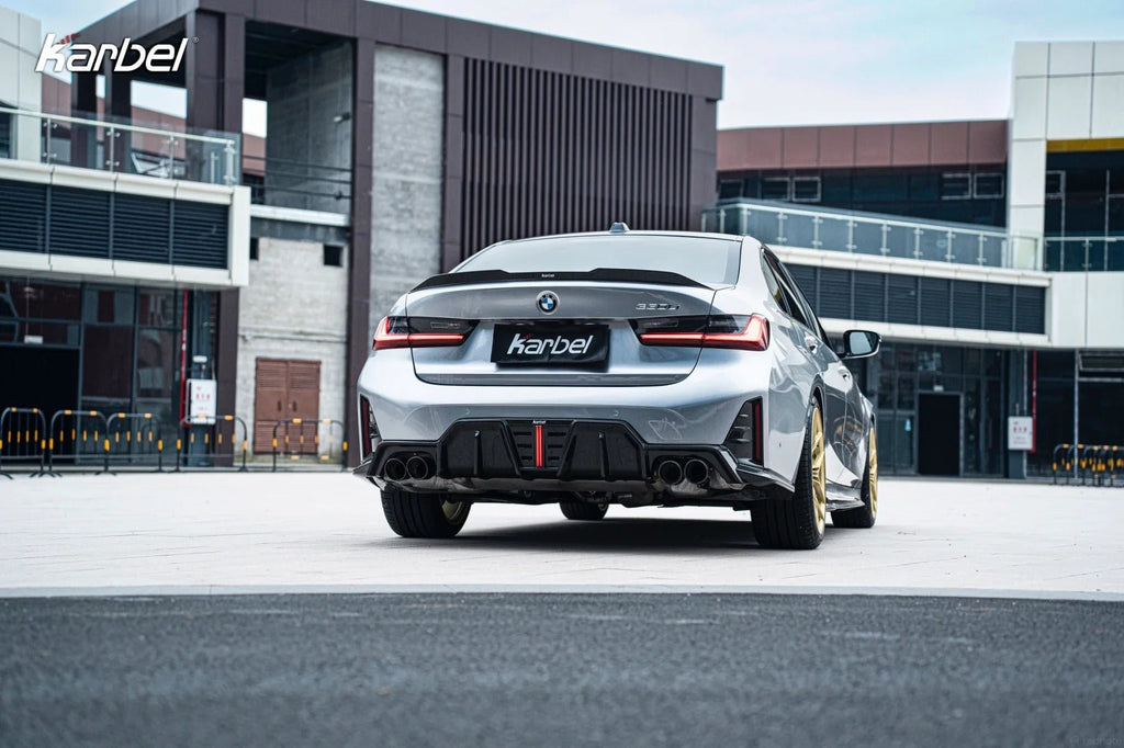 KARBEL - BMW 3 SERIES G20 LCI DRY CARBON FIBRE REAR DIFFUSER V2