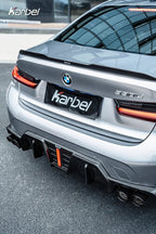 KARBEL - BMW 3 SERIES G20 LCI DRY CARBON FIBRE REAR DIFFUSER V2