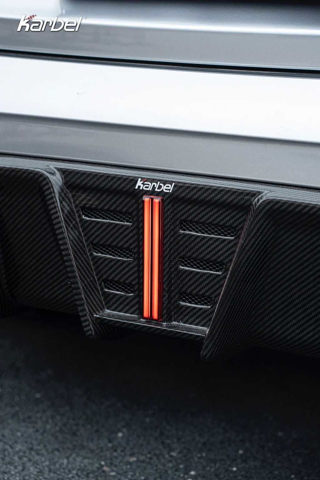 KARBEL - BMW 3 SERIES G20 LCI DRY CARBON FIBRE REAR DIFFUSER V2