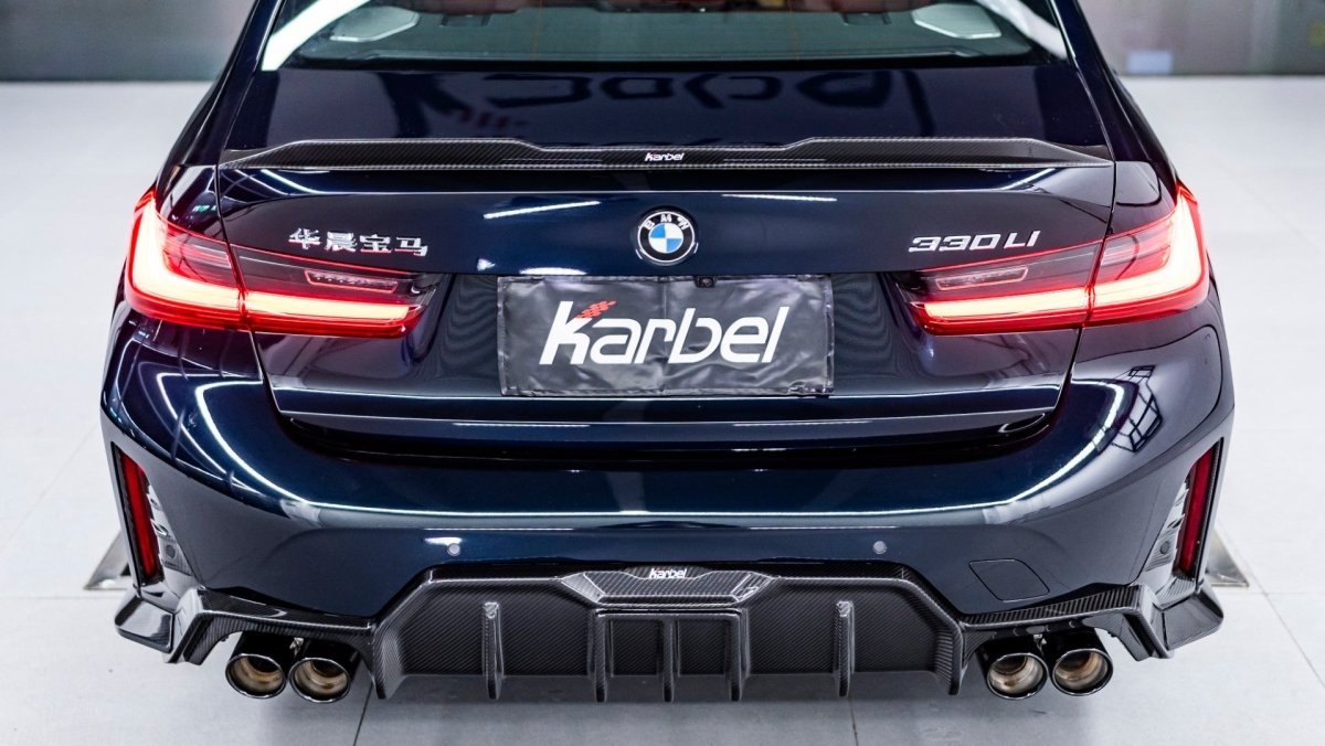 KARBEL - BMW 3 SERIES G20 / M3 G80 CARBON FIBRE REAR SPOILER V2