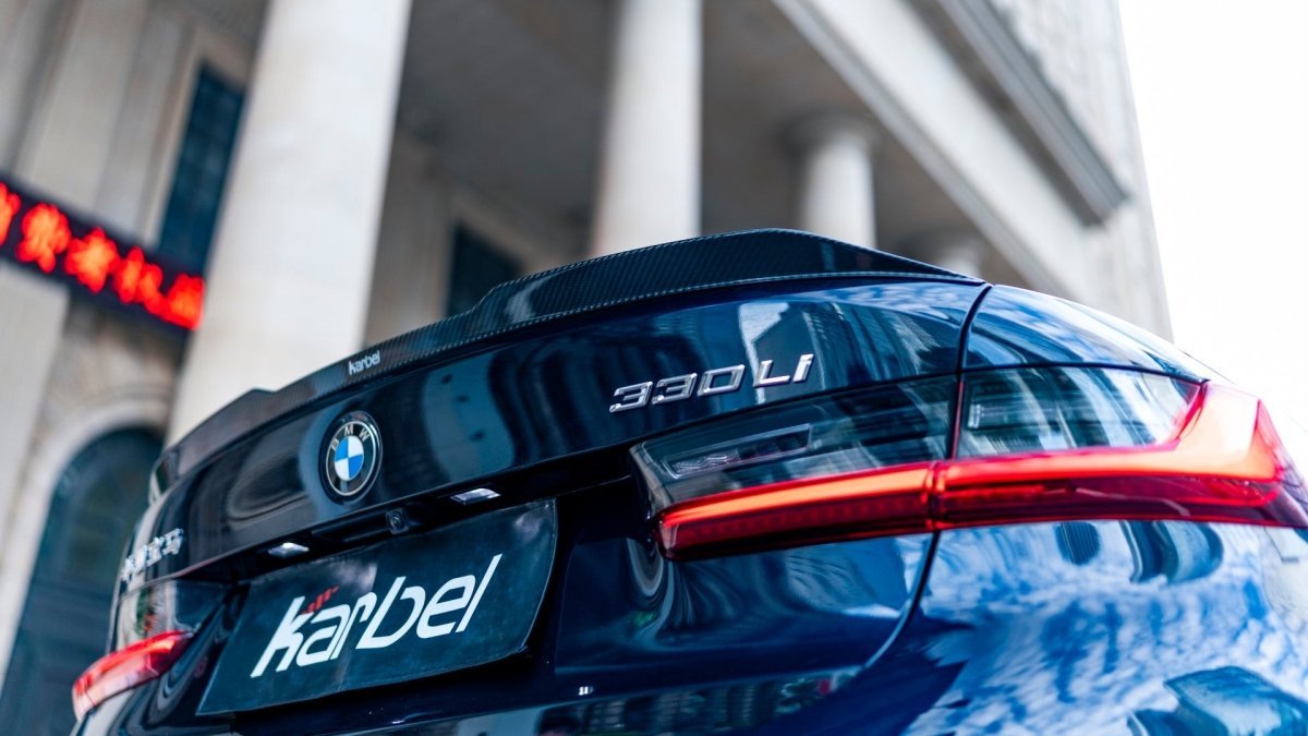 KARBEL - BMW 3 SERIES G20 / M3 G80 CARBON FIBRE REAR SPOILER V2