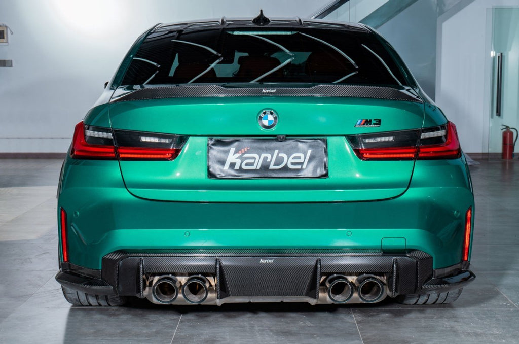 KARBEL - BMW 3 SERIES G20 / M3 G80 CARBON FIBRE REAR SPOILER V2
