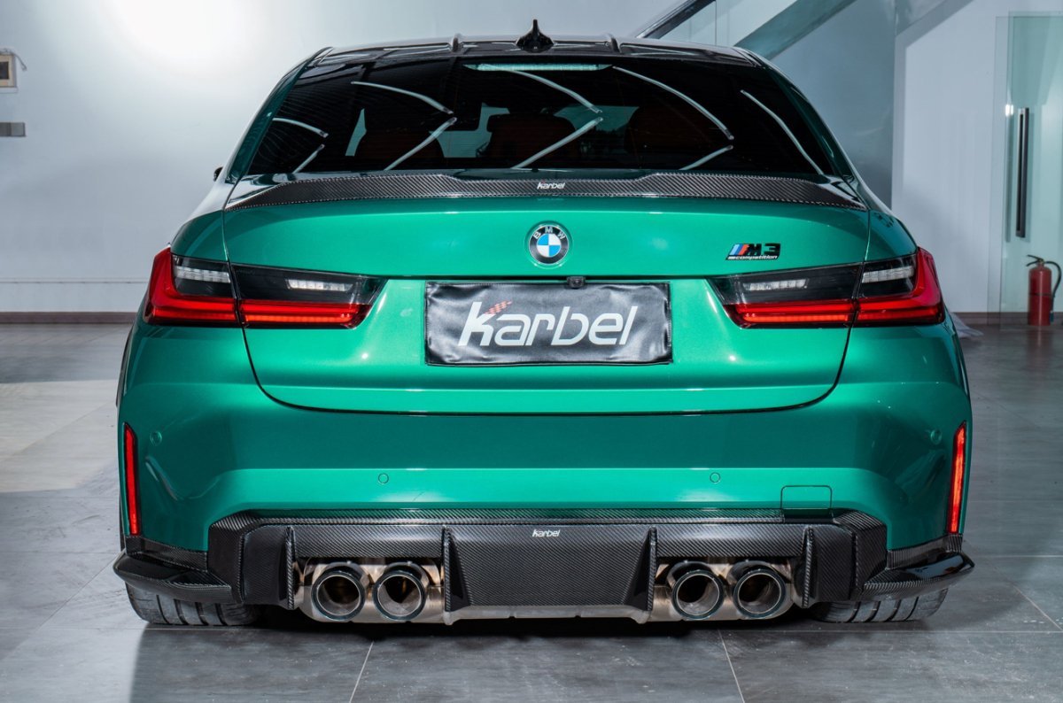 KARBEL - BMW 3 SERIES G20 / M3 G80 CARBON FIBRE REAR SPOILER V2