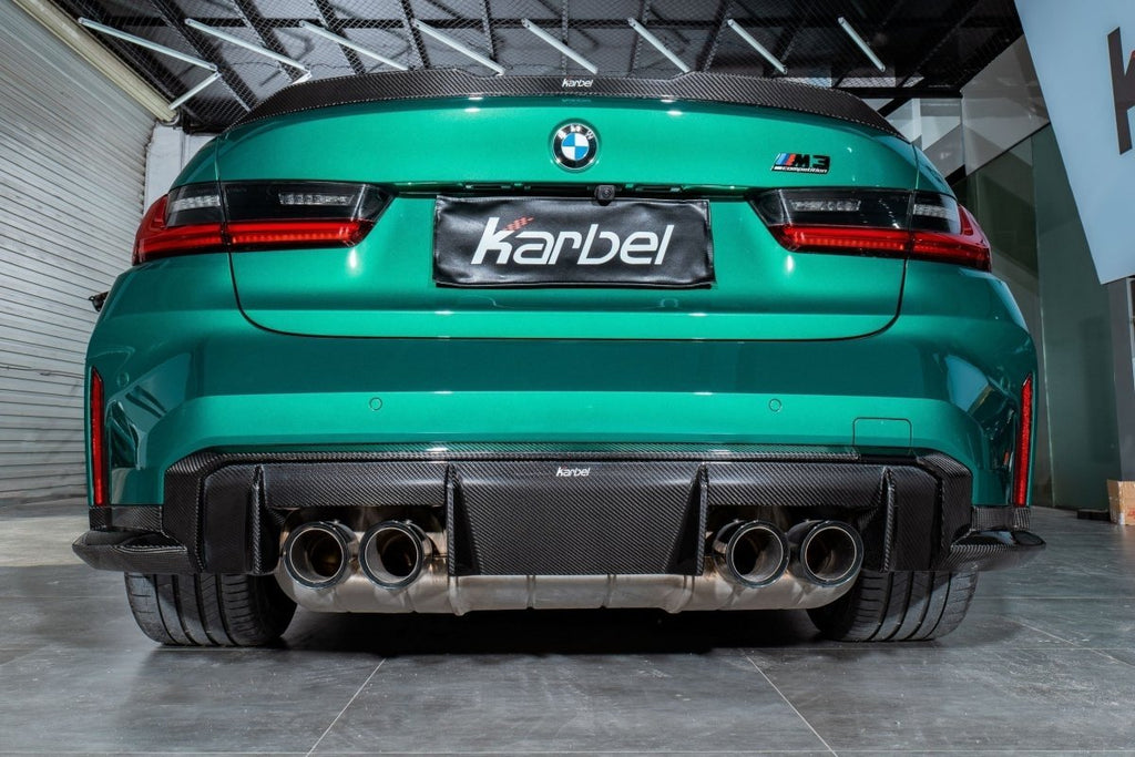 KARBEL - BMW 3 SERIES G20 / M3 G80 CARBON FIBRE REAR SPOILER V2