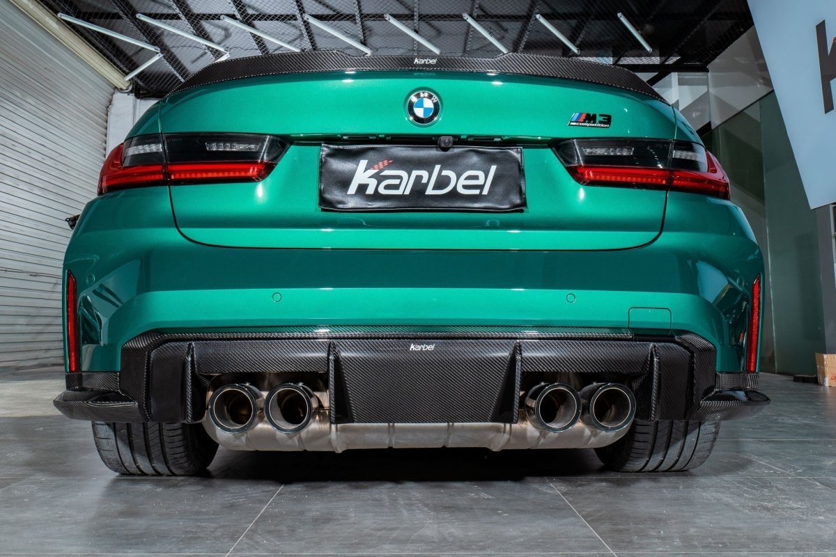 KARBEL - BMW 3 SERIES G20 / M3 G80 CARBON FIBRE REAR SPOILER V2