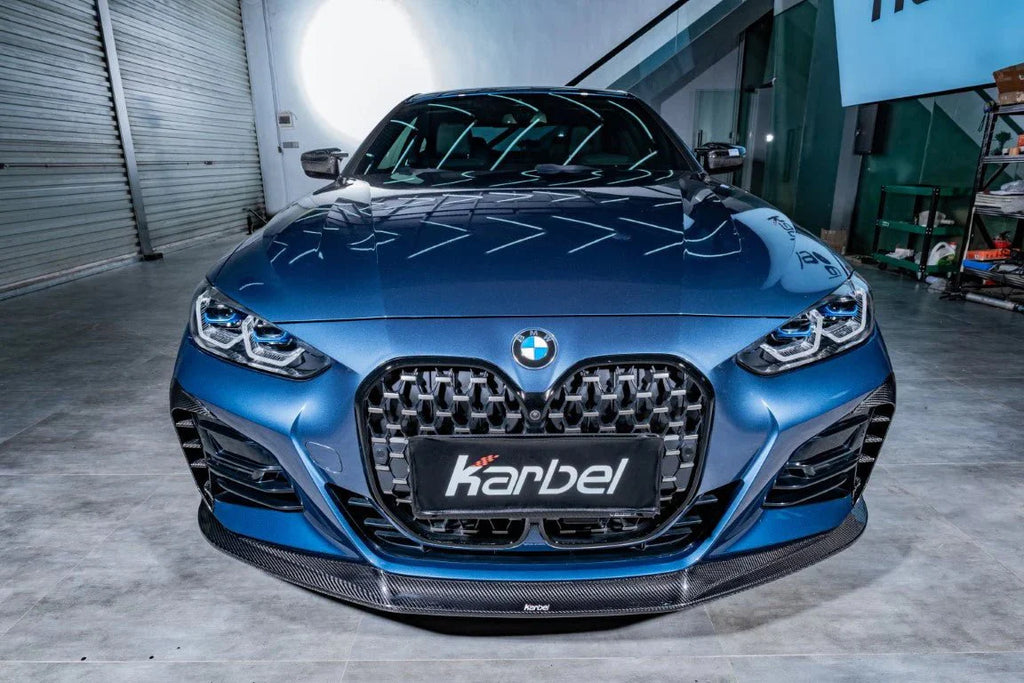 KARBEL - BMW 4 SERIES G22 G23 430i M440i  CARBON FIBRE FRONT LIP