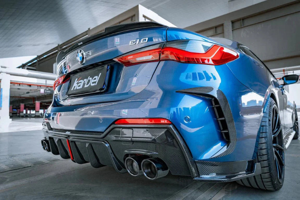 KARBEL - BMW 4 SERIES G22 G23 430i M440i CARBON FIBRE REAR BUMPER FRAMES
