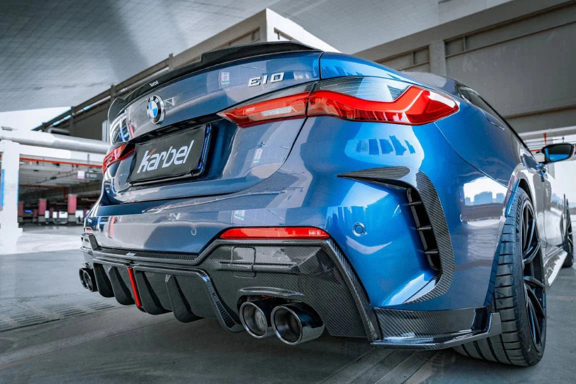 KARBEL - BMW 4 SERIES G22 G23 430i M440i CARBON FIBRE REAR BUMPER FRAMES
